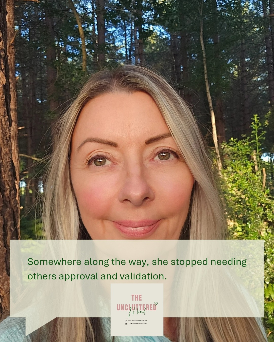 “🍂 Autumn leaves falling, text overlay: ‘Darker nights, heavier workloads, hormonal shifts, creeping tiredness.’”